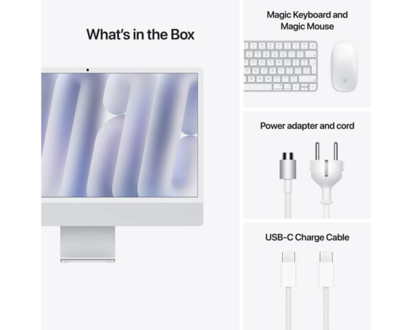 iMac 24 Retina 4.5K (2024) M4 8-core CPU, 8-core GPU/16GB/256GB SSD Grön - Image 5